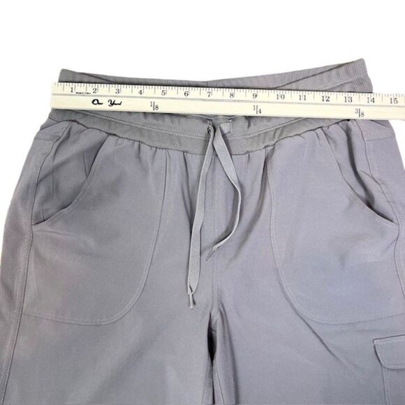 RBX Women's River Pants Capris Beige Tie waist and cinch ankle Size Small - Picture 3 of 9